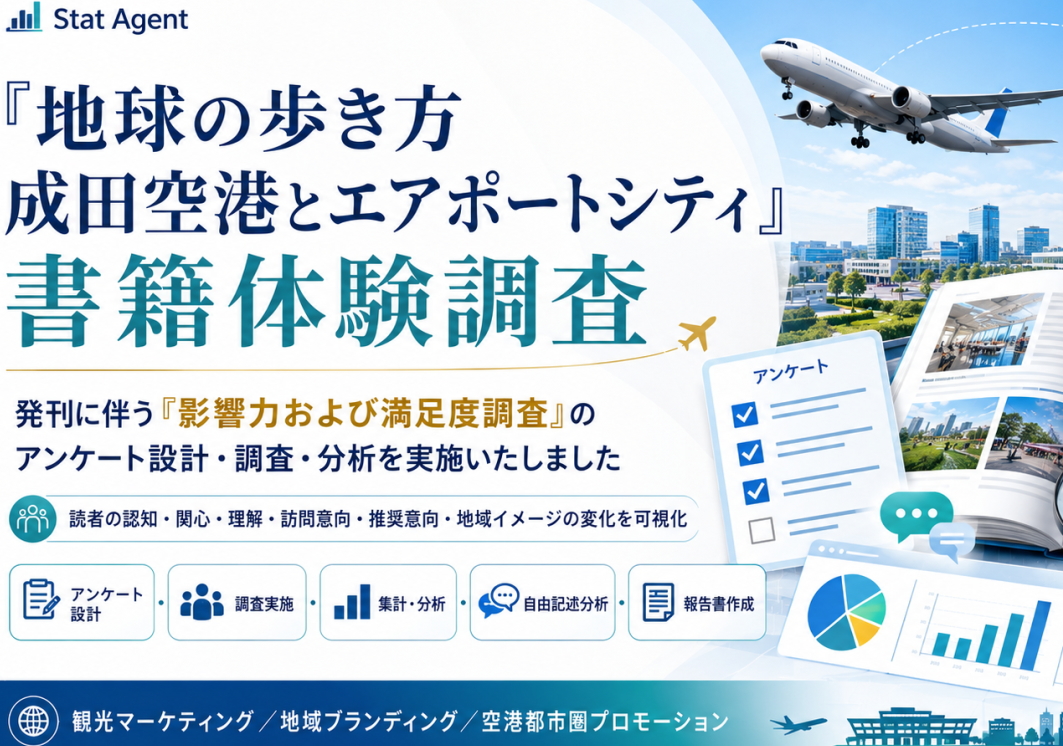 『地球の歩き方 成田空港とエアポートシティ』発刊に伴う書籍体験に関する影響力および満足度調査