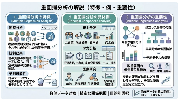 重回帰分析（Multiple Regression Analysis）
